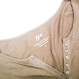 J. Jill Button Up Tee Small